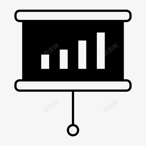 销售预测图表报告图标svg_新图网 https://ixintu.com 图表 报告 策略 策略字形 销售预测