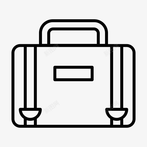 行李旅行带轮行李图标svg_新图网 https://ixintu.com 带轮行李 旅行 行李