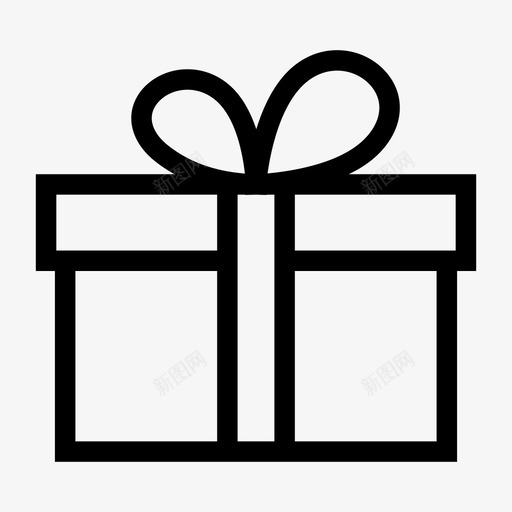 礼物礼盒礼物盒图标svg_新图网 https://ixintu.com 礼物 礼物盒 礼盒