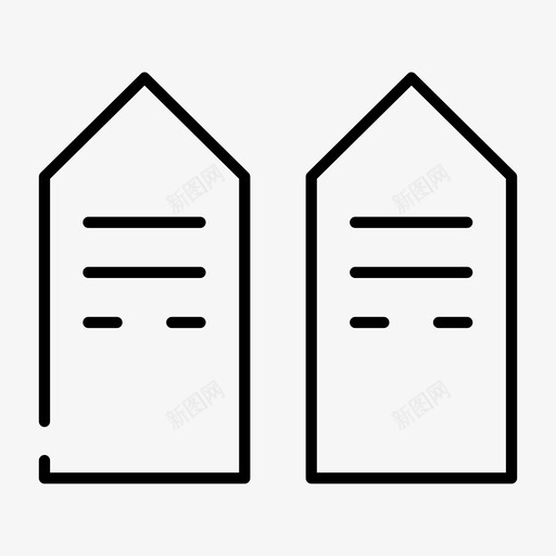 公寓建筑物物业图标svg_新图网 https://ixintu.com 住宅 住户 公寓 建筑物 房地产 物业
