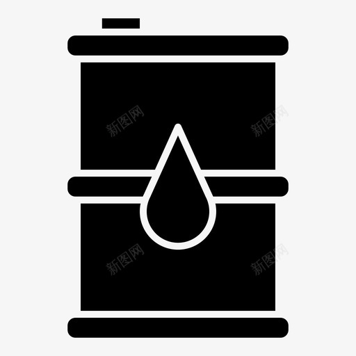 油桶能源石油图标svg_新图网 https://ixintu.com 油桶 石油 石油工业雕文 能源