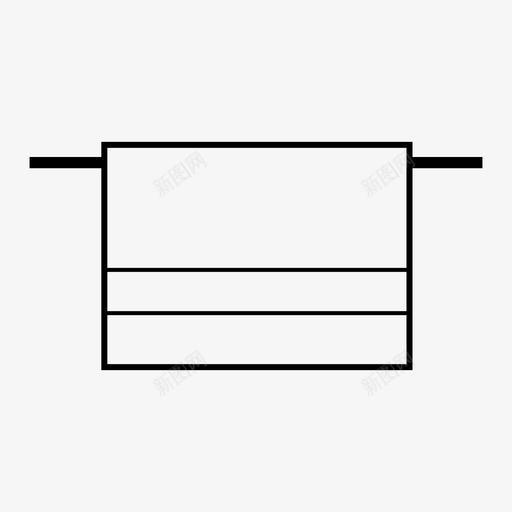 毛巾沙滩布图标svg_新图网 https://ixintu.com 卫生 布 棉 毛巾 毛巾架 沙滩