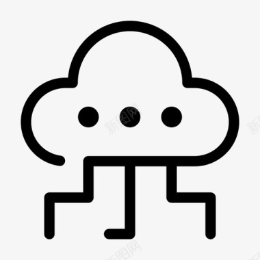 云共享客户端互联网图标图标