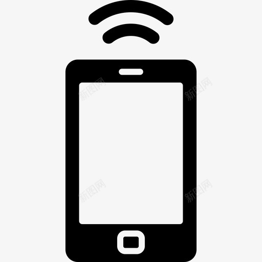 无线电话信号技术智能手机图标svg_新图网 https://ixintu.com 技术 无线电话信号 智能手机