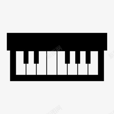 钢琴古典音乐设备图标图标
