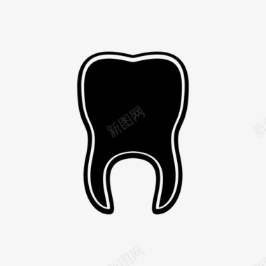 牙齿医生口腔图标图标