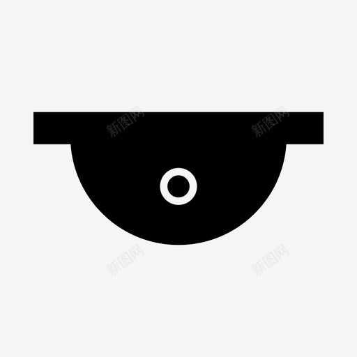 保安摄像机控制观察图标svg_新图网 https://ixintu.com 保安摄像机 保护 技术 控制 观察