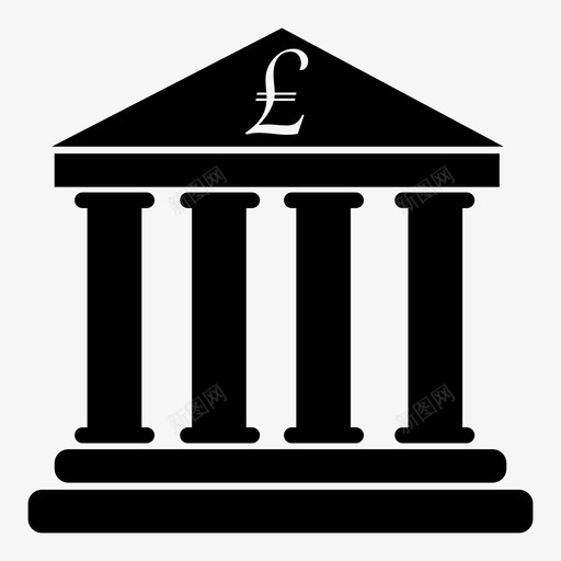 银行存款金融图标svg_新图网 https://ixintu.com 存款 支付 贸易和商业 金融 银行