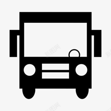 公共汽车司机公共交通工具图标图标