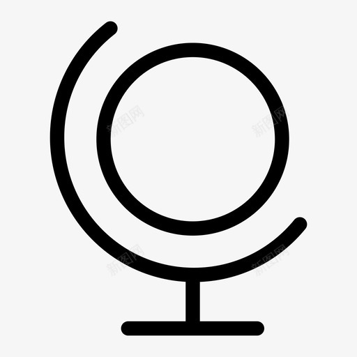 地球地图集行星图标svg_新图网 https://ixintu.com 世界 地图集 地球 基本 行星