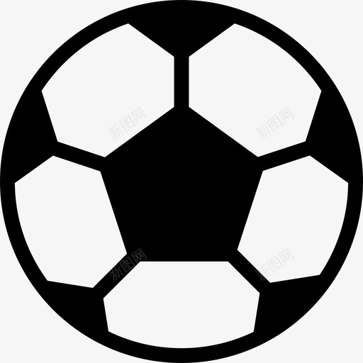 足球比赛体育运动学生用品图标svg_新图网 https://ixintu.com 体育运动 学生用品 足球比赛