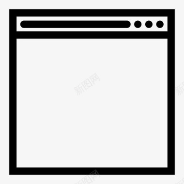 空浏览器web浏览器用户界面图标图标
