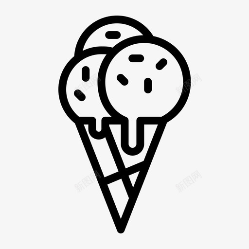 冰淇淋冷食汗水图标svg_新图网 https://ixintu.com 冰淇淋 冷食 汗水 食物脂肪概述