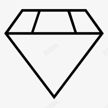 钻石珠宝昂贵图标图标