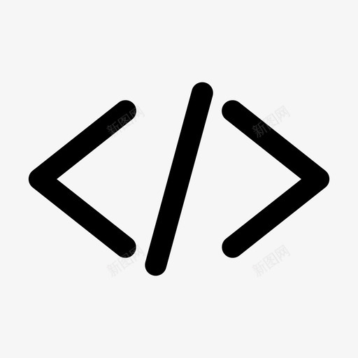 代码编码器编码图标svg_新图网 https://ixintu.com 代码 开发代码 编码 编码器 网络代码