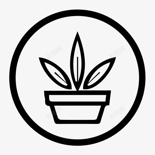 植物园svg_新图网 https://ixintu.com 植物园