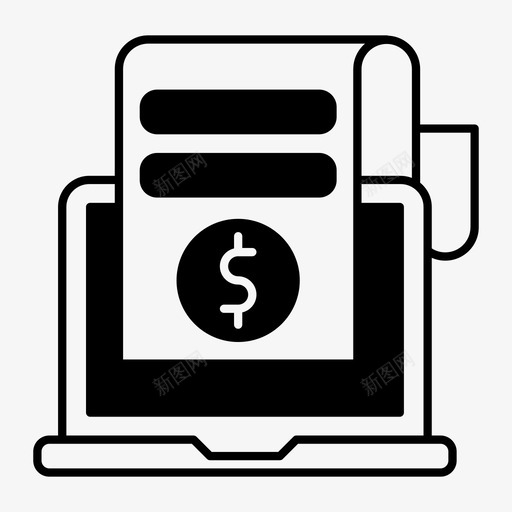 订阅模式数字营销符号图标svg_新图网 https://ixintu.com 数字营销符号 订阅模式