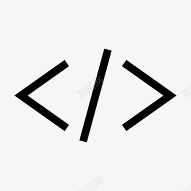 代码代码开发编码器图标图标