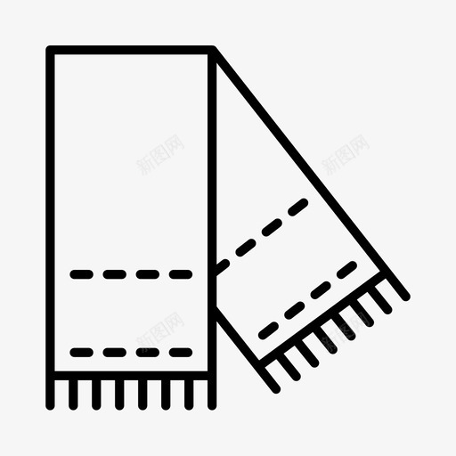 采购产品围巾配件高山图标svg_新图网 https://ixintu.com 冬季 芬兰 衣服 配件 采购产品围巾 高山