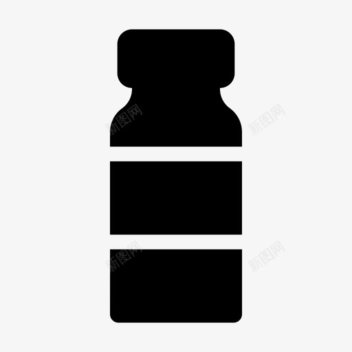 药品瓶子液体图标svg_新图网 https://ixintu.com 处方 液体 瓶子 药品