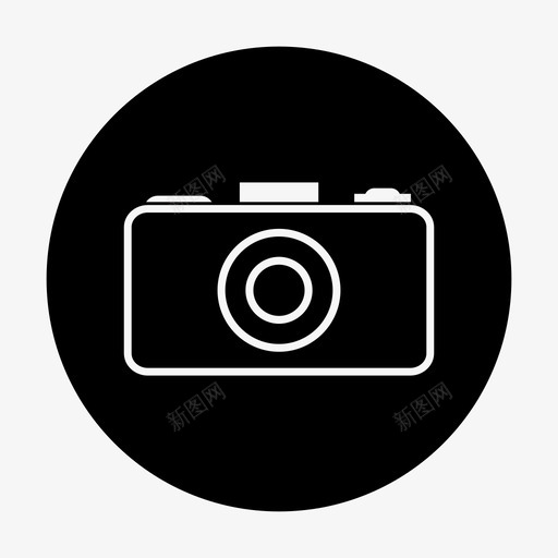 相机数码相机媒体图标svg_新图网 https://ixintu.com 媒体 摄影 数码相机 照片 相机 相机圈
