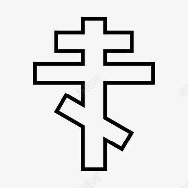 东十字架基督基督徒图标图标