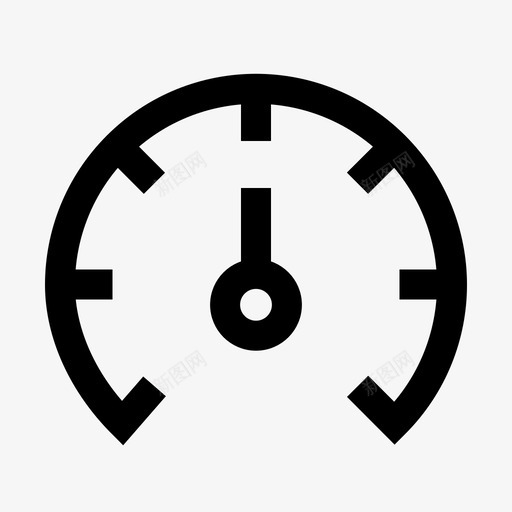 仪表板测量仪表图标svg_新图网 https://ixintu.com 仪表 仪表板 材料图标 测量 转速表 速度