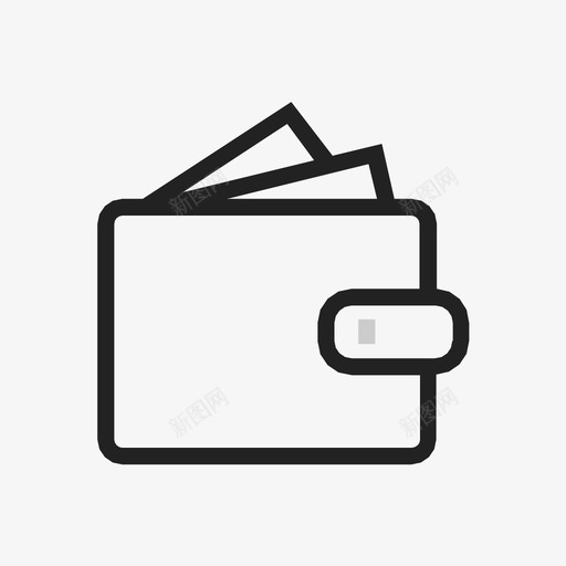 钱包费用口袋图标svg_新图网 https://ixintu.com 口袋 购物 费用 钱包