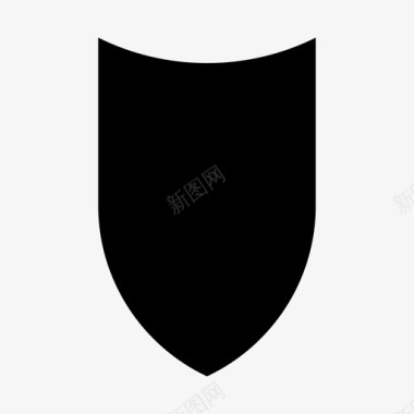 盾徽盔甲安全图标图标