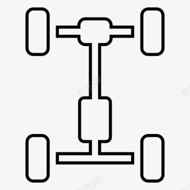 悬架车身汽车图标图标