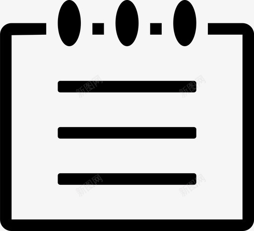 笔记本_notebook43svg_新图网 https://ixintu.com 笔记本_notebook43