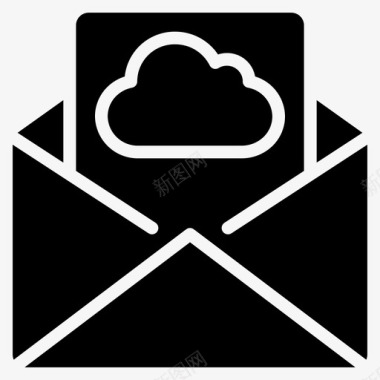 邮件云数据安全图标图标