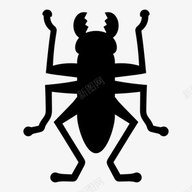 甲虫虫图标图标