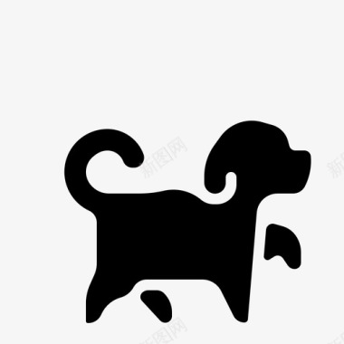 小狗动物狗图标图标