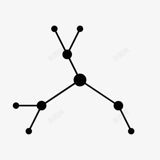 分散网络图表集线器图标svg_新图网 https://ixintu.com 分散网络 图表 拓扑 网络表示 节点 集线器