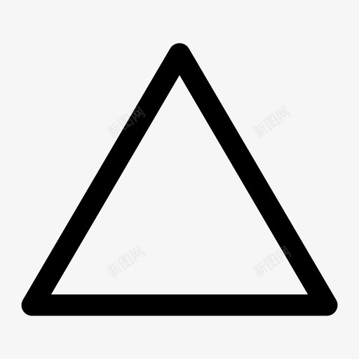 三角形形状三角形用户界面图标svg_新图网 https://ixintu.com 三角形 三角形形状 用户界面
