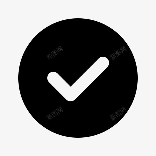 检查动作激活图标svg_新图网 https://ixintu.com 动作 勾选标记 好 检查 激活 验证