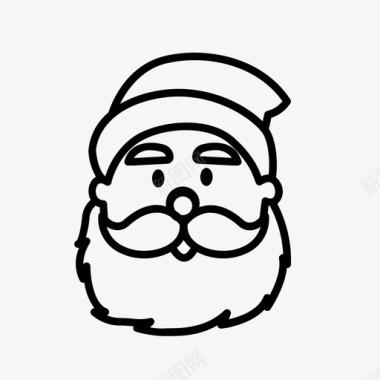 圣诞老人真正的圣诞老人圣尼古拉斯图标图标