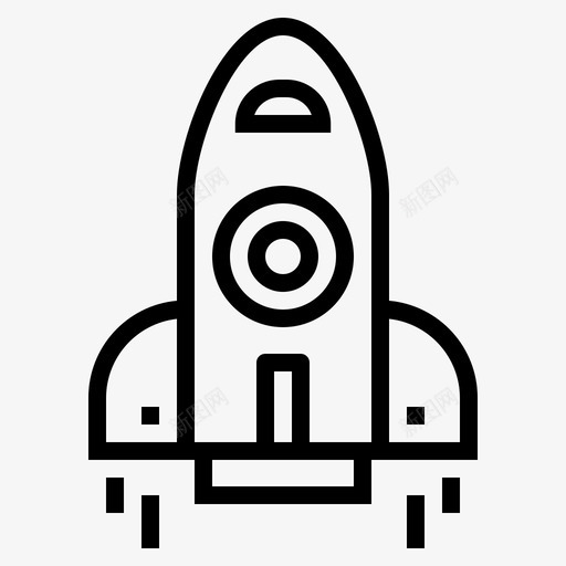 火箭火箭船太空船图标svg_新图网 https://ixintu.com 创业公司 太空船 宇宙飞船 火箭 火箭船 玩具