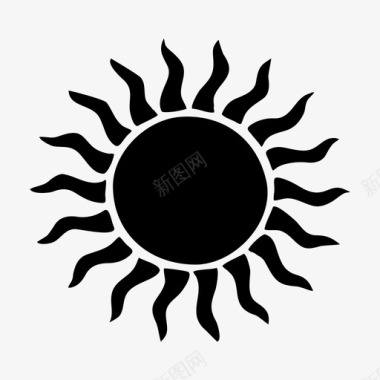 太阳画手图标图标