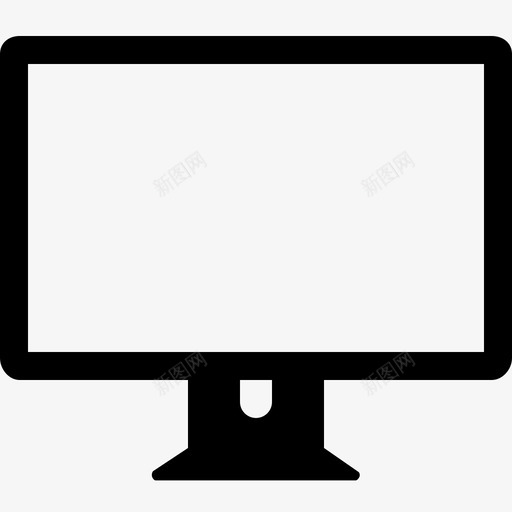 计算机显示器设备屏幕图标svg_新图网 https://ixintu.com 屏幕 计算机显示器 设备 设备可靠响应