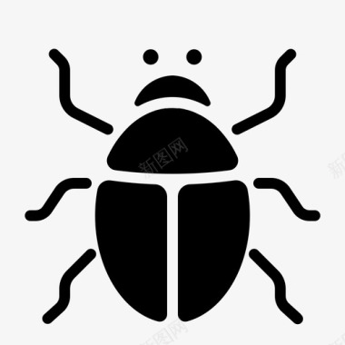 甲虫动物虫子图标图标