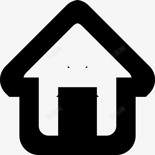 家里_home137svg_新图网 https://ixintu.com 家里_home137