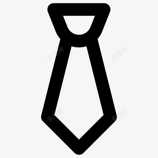 领带商务领带必需品系列图标svg_新图网 https://ixintu.com 商务领带 必需品系列 领带