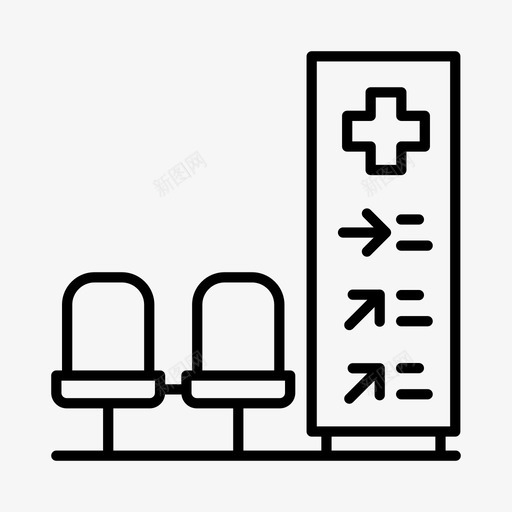 医院援助保健图标svg_新图网 https://ixintu.com 保健 医疗 医疗中心 医院 援助