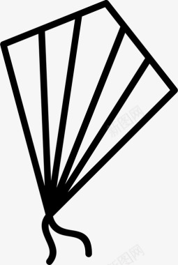 风筝放风筝风筝节图标图标