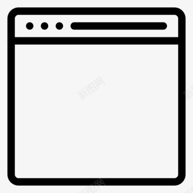 网页空白浏览器图标图标