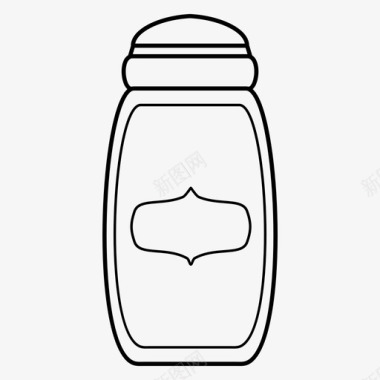 香料罐玻璃罐家居用品图标图标