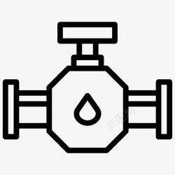 石油阀门矢量石油阀门能源工业图标高清图片