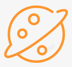 icon底部标签发现线框底部导航栏_星球_跳转发现页高清图片